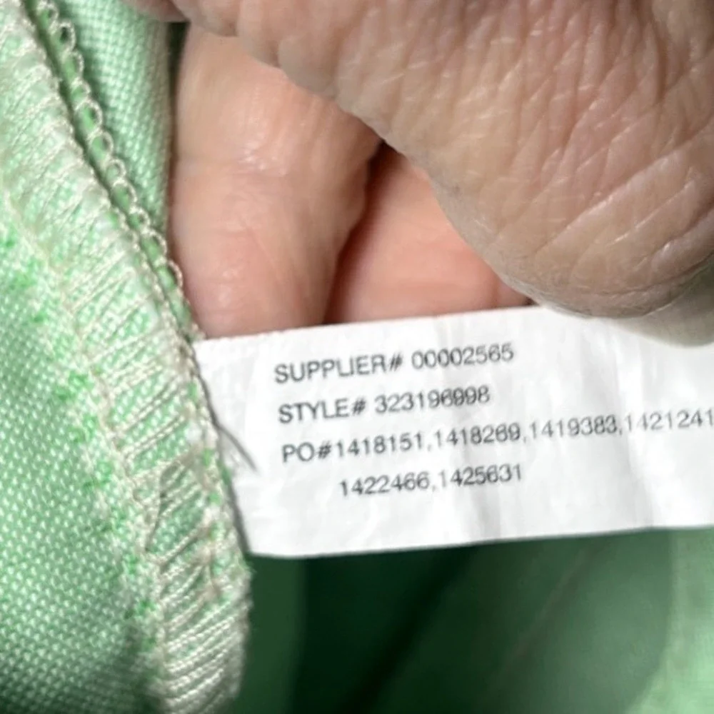 Boys Mint Green Oxford Pants Straight‎ Leg Polo Ralph Lauren 14